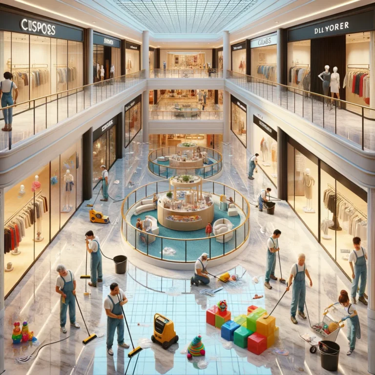 A Importância da Limpeza em Centros Comerciais