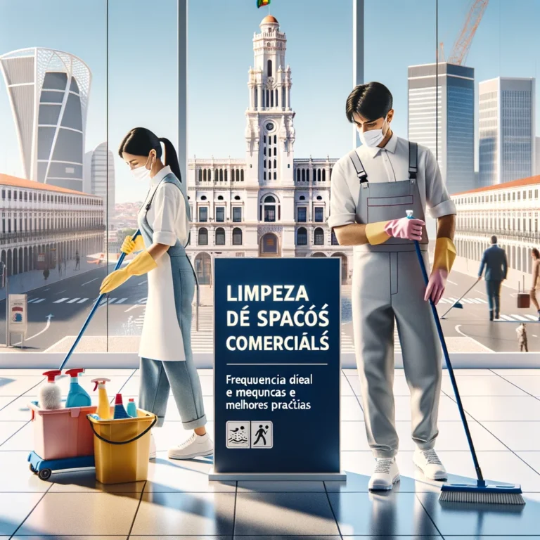 Limpeza de Espaços Comerciais: Frequência Ideal e Melhores Práticas