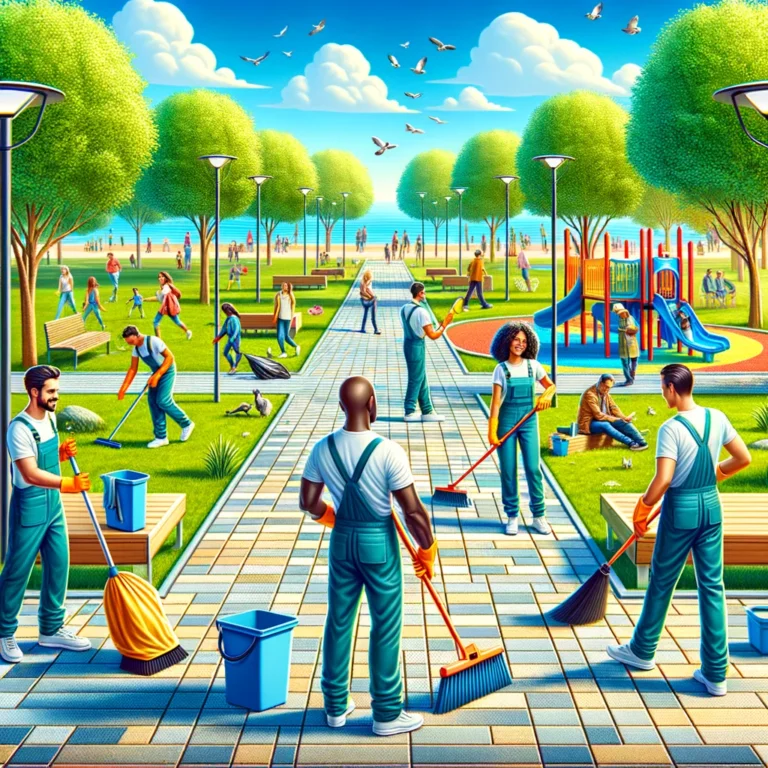 Limpeza de Espaços de Lazer: Parques e Áreas de Recreação